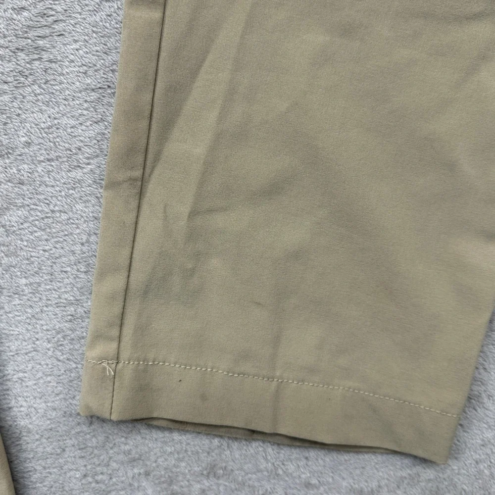 The North Face Convertible Pants Mens 34x30 Khaki Tan Zip Off Hiking NF0A3SO8